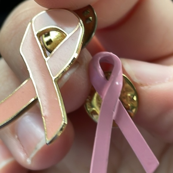 Two Breast Cancer Awareness Pins - Picture 4 of 4